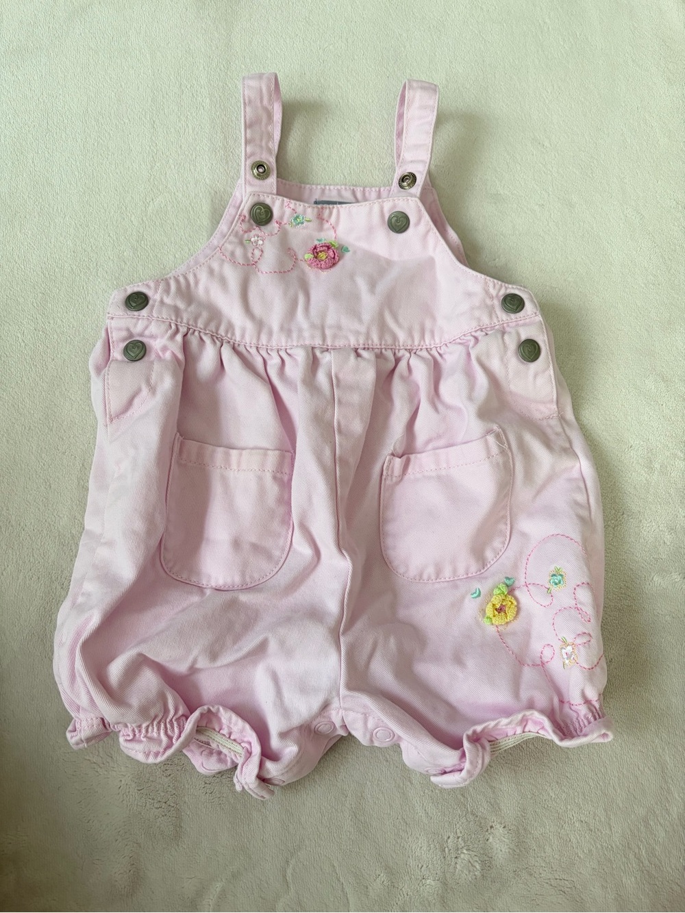 Vintage Carter’s shortalls 6 Mo